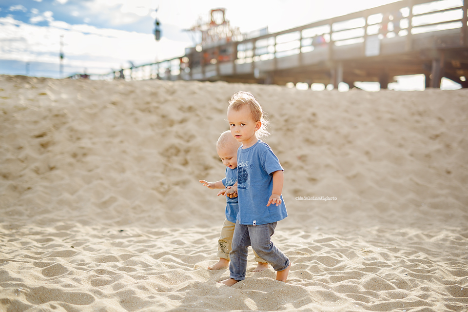 Balboa Pier family beach session | Orange County family photographer